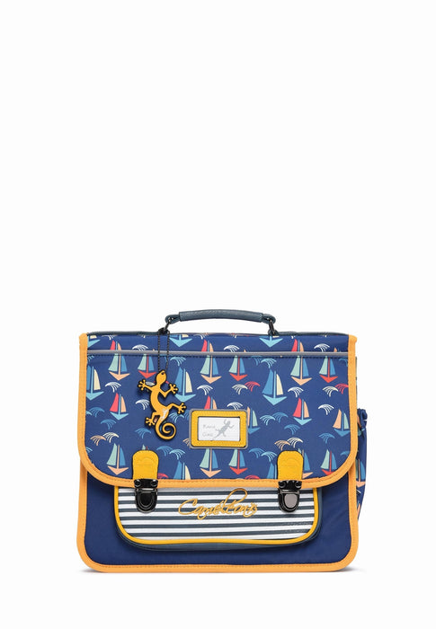 Cameleon Cartable scolaire Retro STRIPES SAILBOAT