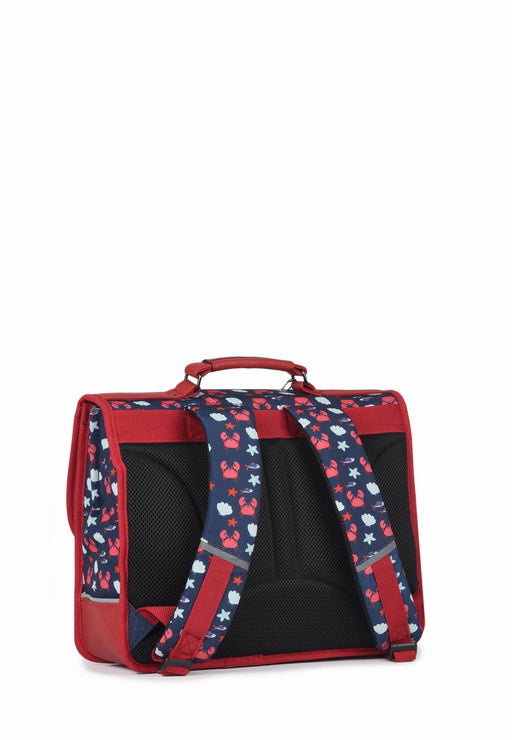 Cameleon Cartable scolaire Retro 48V NAVY CRAB