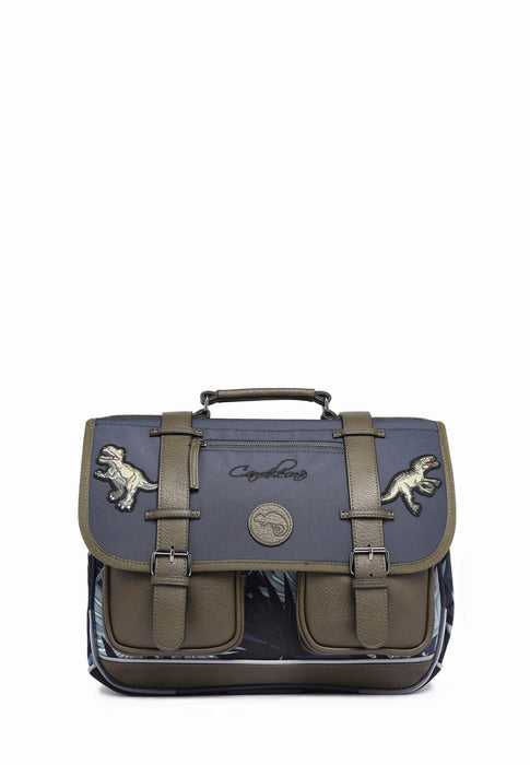 Cameleon Cartable scolaire Vintage urban 80H GREY TROPICAL