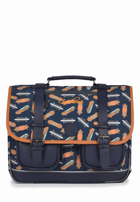 Cameleon Cartable scolaire Vintage urban 71E NAVY SKATE