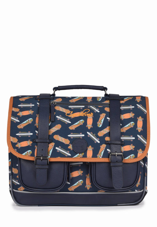 Cameleon Cartable scolaire Vintage urban 71E NAVY SKATE