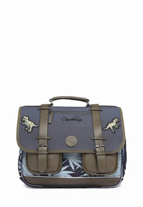 Cameleon Cartable scolaire Vintage urban 80H GREY TROPICAL