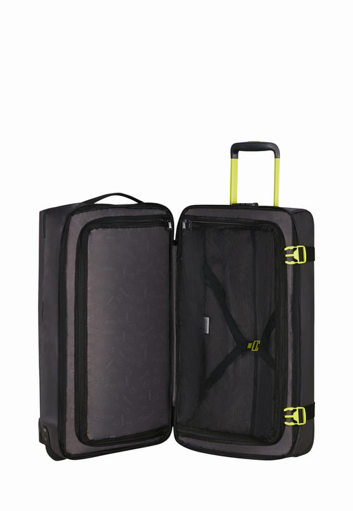 Sac voyage roulettes American tourister Urban track A185 BLACK LIME