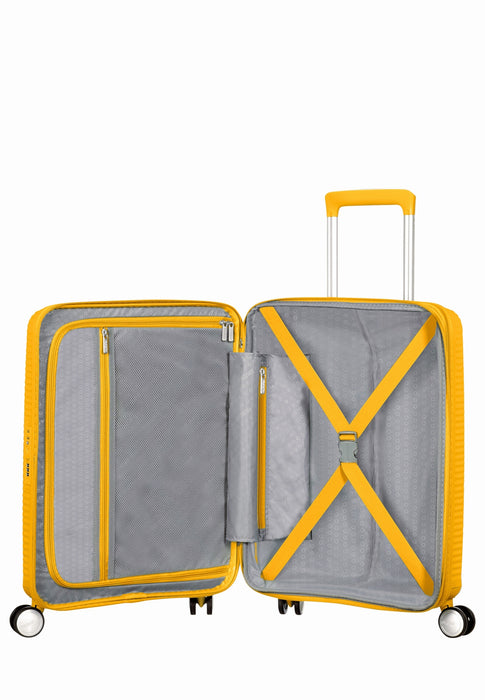 Valise rigide American tourister Soundbox 1371 GOLDEN YELLOW