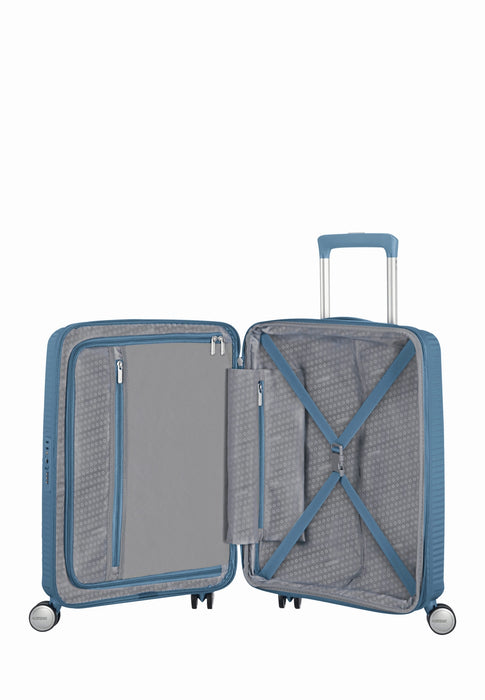 Valise rigide American tourister Soundbox E612 STONE BLUE