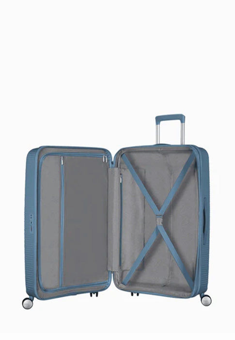 American tourister Valise rigide Soundbox 88473 E612 STONE BLUE