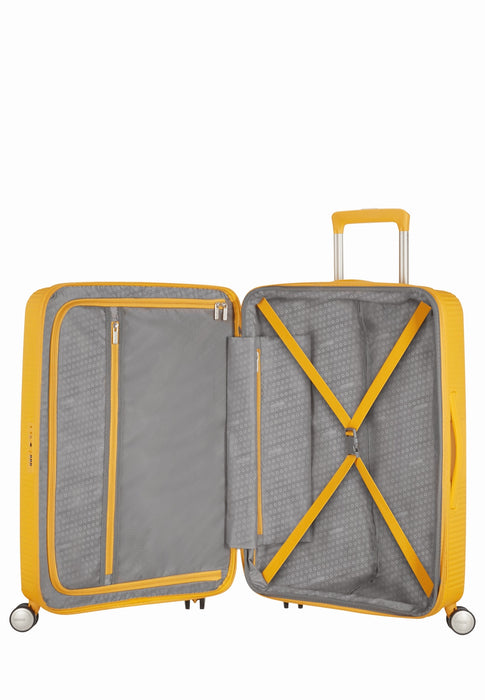 Valise rigide American tourister Soundbox 1371 GOLDEN YELLOW
