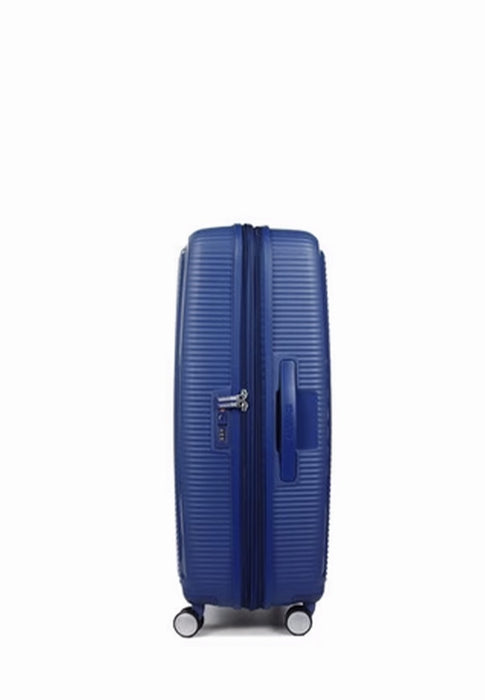 American tourister Valise rigide Soundbox 88474 1552 midnight navy 1552 MIDNIGHT NAVY