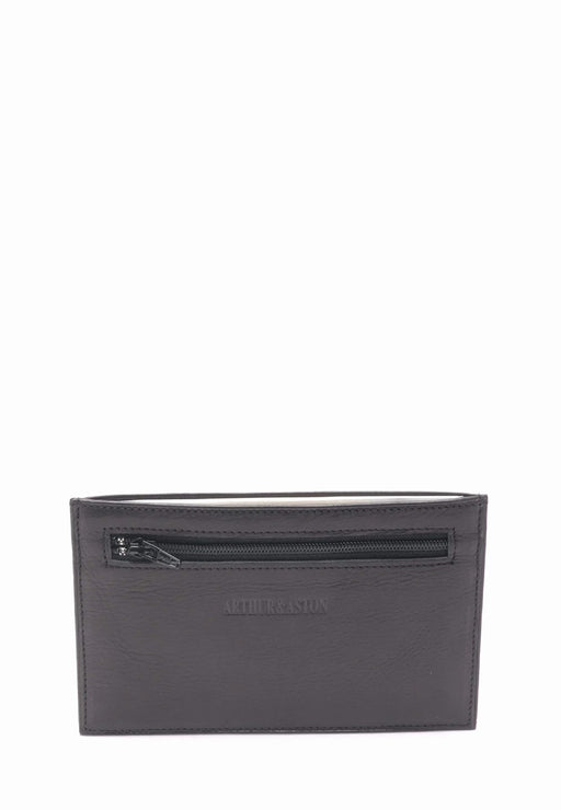 Petite maroquinerie Arthur & aston 1589 Noir gris NOIR GRIS