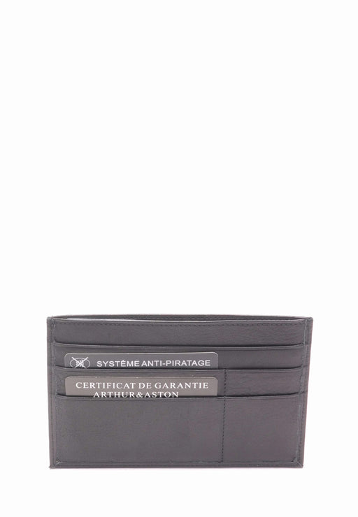 Petite maroquinerie Arthur & aston 1589 Noir gris NOIR GRIS