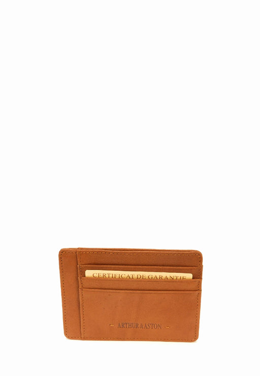 Porte cartes Arthur & aston 2028 johany 2028-147 B COGNAC