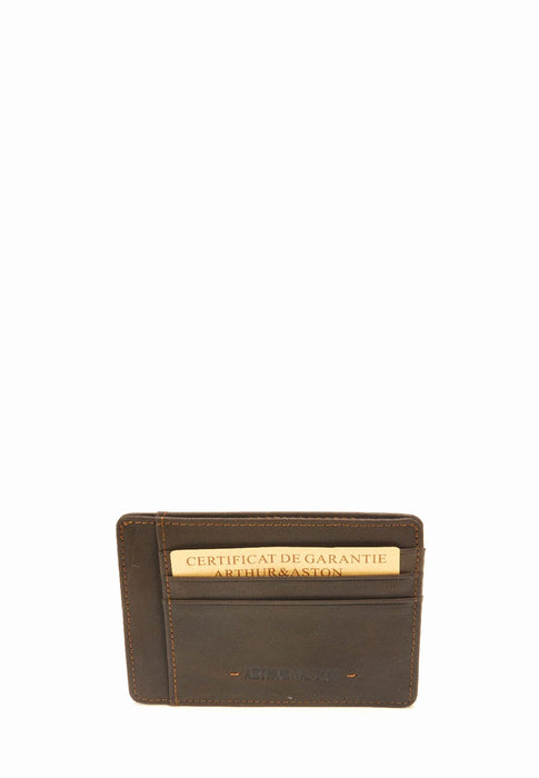 Porte cartes Arthur & aston 2028 johany 2028-147 C CHATAIGNE