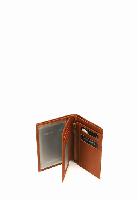 Porte feuille Arthur & aston 1978 oscar 1978-800 B COGNAC