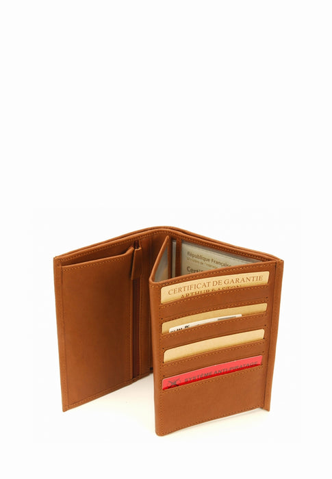 Porte feuille Arthur & aston 2028 johany 2028-423 B COGNAC