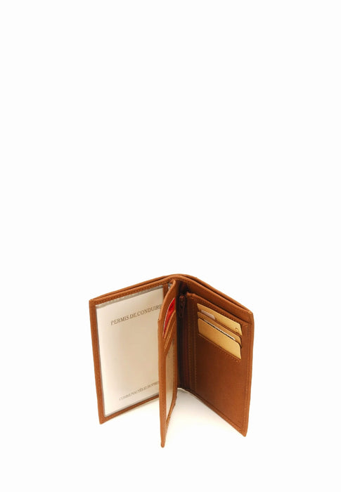 Porte feuille Arthur & aston 2028 johany 2028-800 B COGNAC