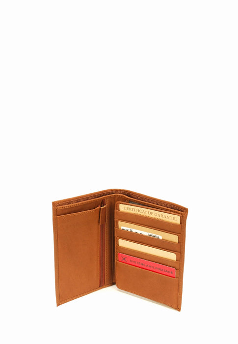 Porte feuille Arthur & aston 2028 johany 2028-805 B COGNAC