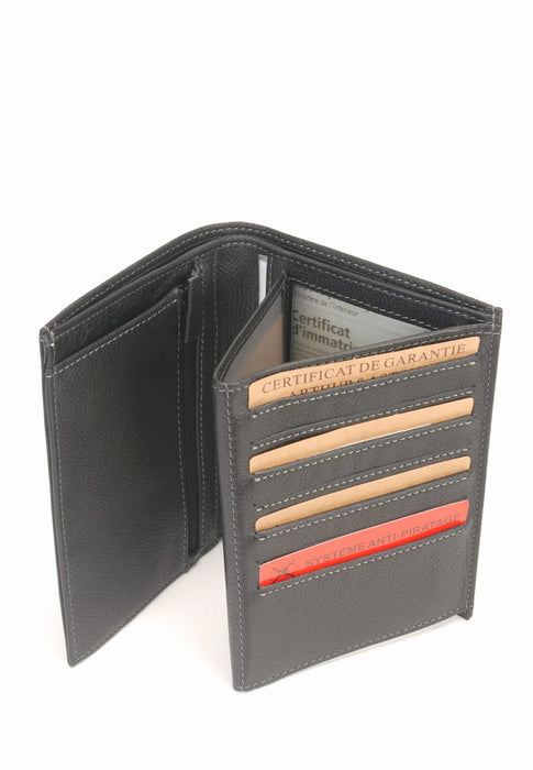 Petite maroquinerie Arthur & aston 2212 dorian A noir A NOIR