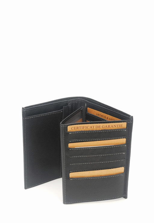 Petite maroquinerie Arthur & aston 2212 dorian A noir A NOIR