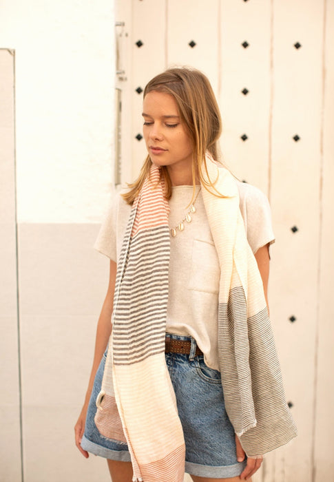 Biba Echarpe Scarves Ri150a 10 multicolor 10 MULTICOLOR