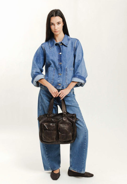 Sac a main Biba Keno Keo2l 4 DARK BROWN