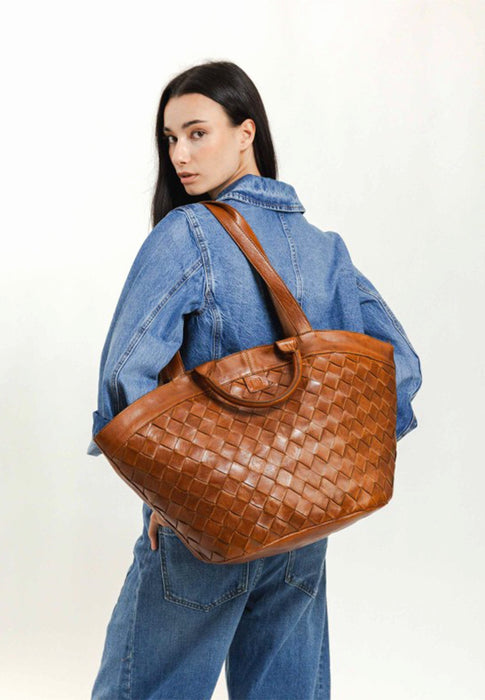 Sac a main Biba Lewisburg Lei1l 8 TAN