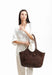 Sac cabas Biba Perkins Per9l 4 DARK BROWN