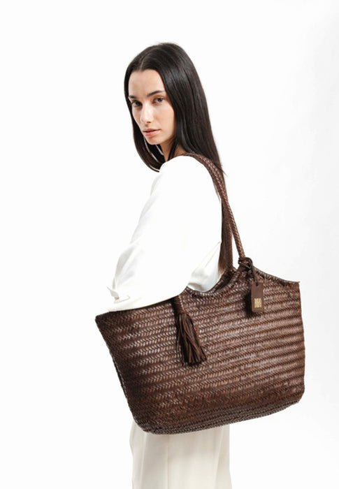 Sac cabas Biba Perkins Per9l 4 DARK BROWN