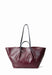 Biba Sac cabas Woody lux D7 AUBERGINE