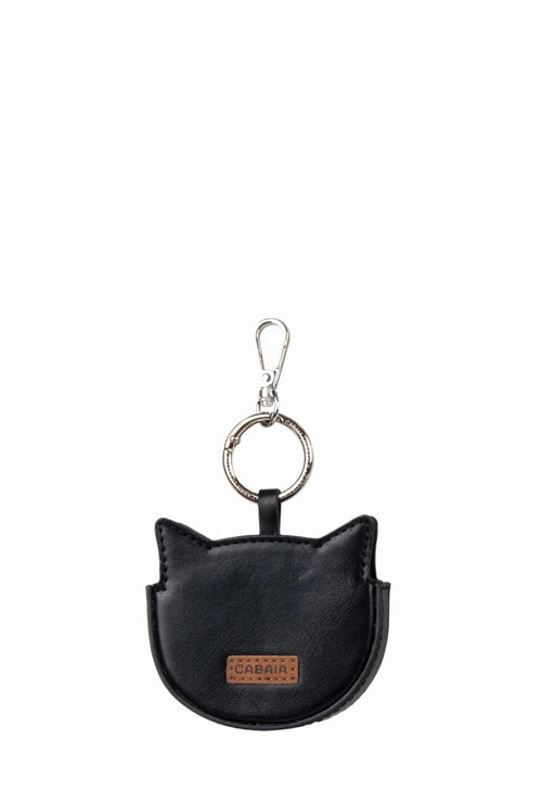 Bijoux de sac Cabaia Charms cat black CUTE CAT BLACK