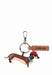Bijoux de sac Cabaia Charms funny SAUSAGE DOG