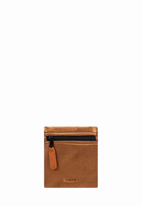 Petite maroquinerie Cabaia Pocket front & side El dorado EL DORADO
