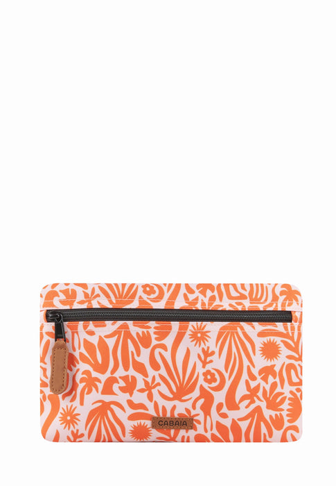 Petite maroquinerie Cabaia Pocket front & side Valley of temples VALLEY OF TEMPLES