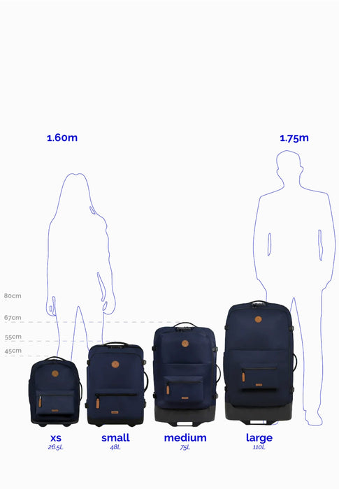 Valise souple Cabaia Suitcase cagliari CAGLIARI