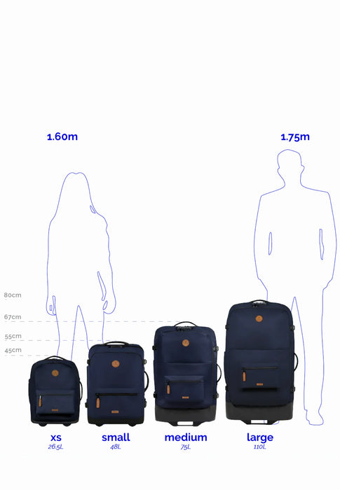 Valise Cabaia Soft suitcase Montreuil MONTREUIL