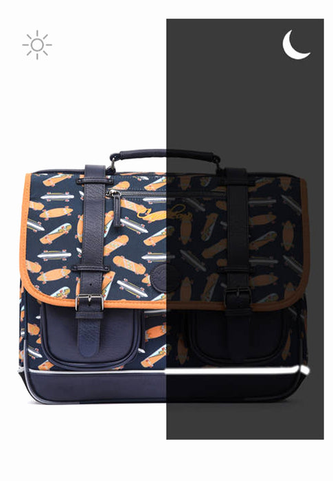 Cartable Cameleon Vintage urban Vib-ca35 71E NAVY SKATE