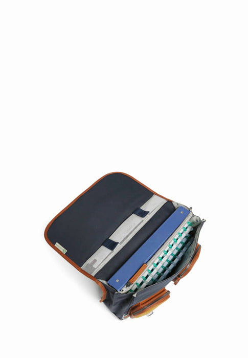 Cartable Cameleon Vintage urban Vib-ca35 MUSTARD BADGES