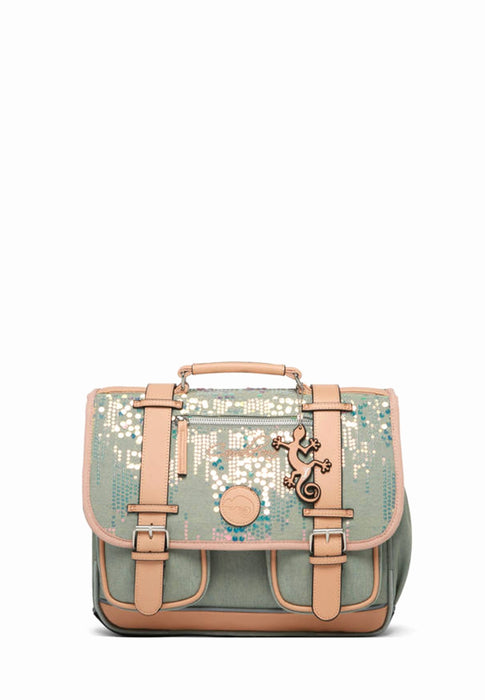 Cartable 35 Cameleon Vintage fantasy Vig-ca35 HOLOGRAPHIC DENIM