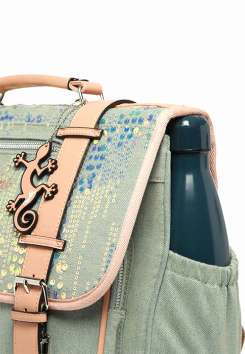 Cartable 35 Cameleon Vintage fantasy Vig-ca35 HOLOGRAPHIC DENIM