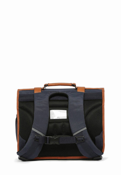 Cartable 38 Cameleon Vintage urban Vib-ca38 MUSTARD BADGES