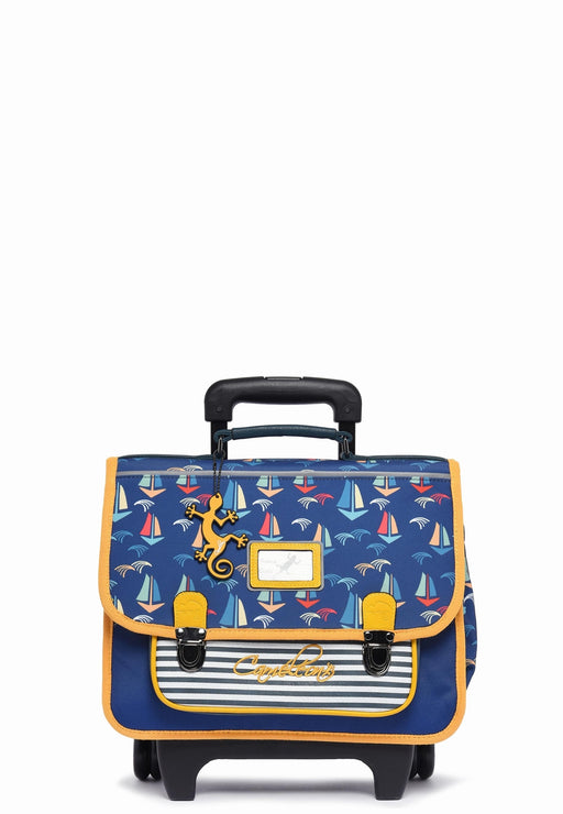 Cameleon Cartable a roue Retro Ret-cr35 Stripes sailboat STRIPES SAILBOAT