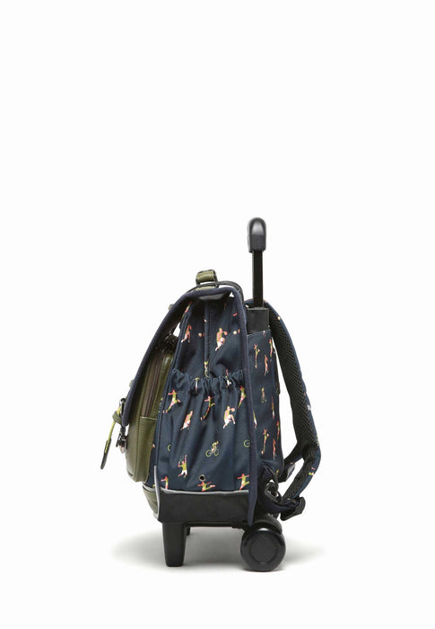 Cameleon Cartable a roue Vintage urban KAKHI SPORT