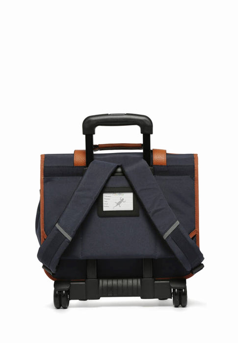 Cartable a roue Cameleon Vintage urban Vib-cr38 MUSTARD BADGES