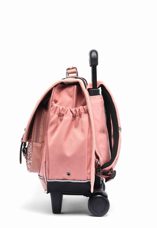 Cartable a roue Cameleon Vintage fantasy Vig-cr38 GLOSSY PINK