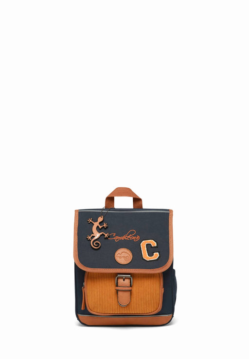 Sac a dos Cameleon Vintage urban Vib-sd30 MUSTARD BADGES