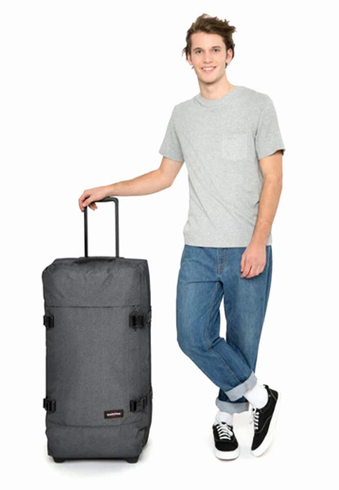 Eastpak Sac voyage roulettes Authentic Ek63l77h 77h black denim 77H BLACK DENIM
