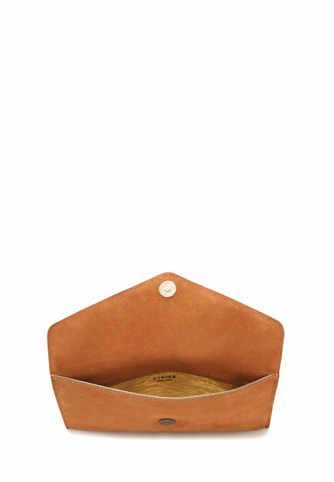 Petite maroquinerie Etrier Paddock Camel velours CAMEL VELOURS