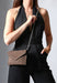 Pochette Etrier Paddock Epad075m vel CHOCOLAT VELOURS