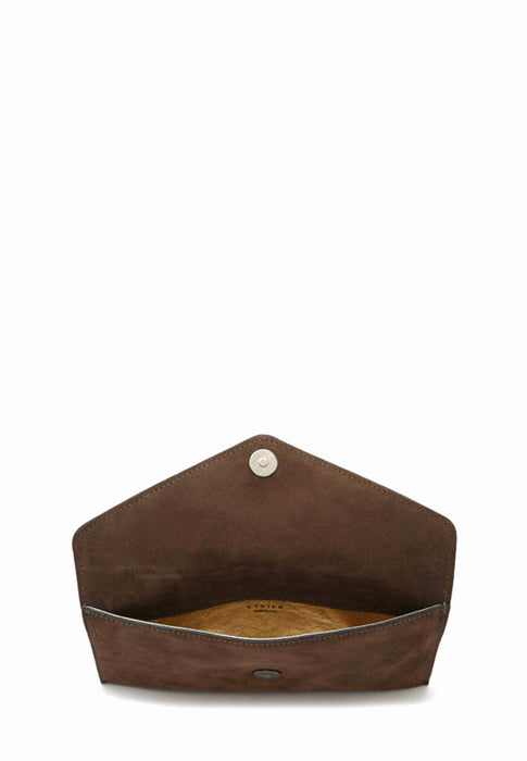 Petite maroquinerie Etrier Paddock Chocolat velours CHOCOLAT VELOURS