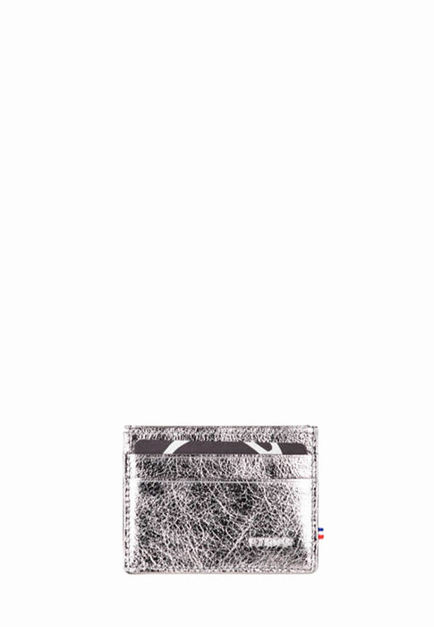 Porte carte Etrier Etincelle irisee Eeti011 30 ARGENT