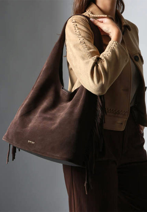 Sac a main Etrier Country Ecou154l CHOCOLAT